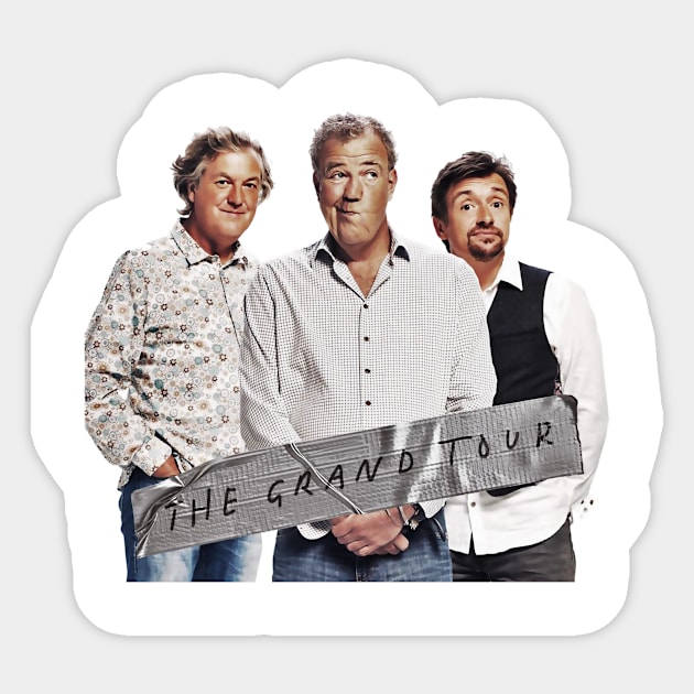 The Grand Tour Sticker by osoep008